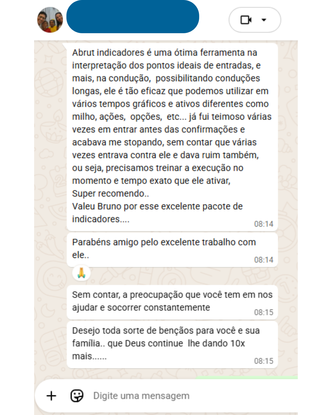 Depoimento de cliente 1